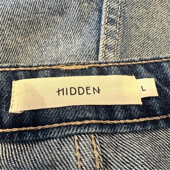 HIDDEN Heavy Fray High Rise Mom Short (Size:Large) - Picture 11 of 11